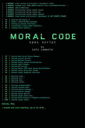 Cover of Moral Code